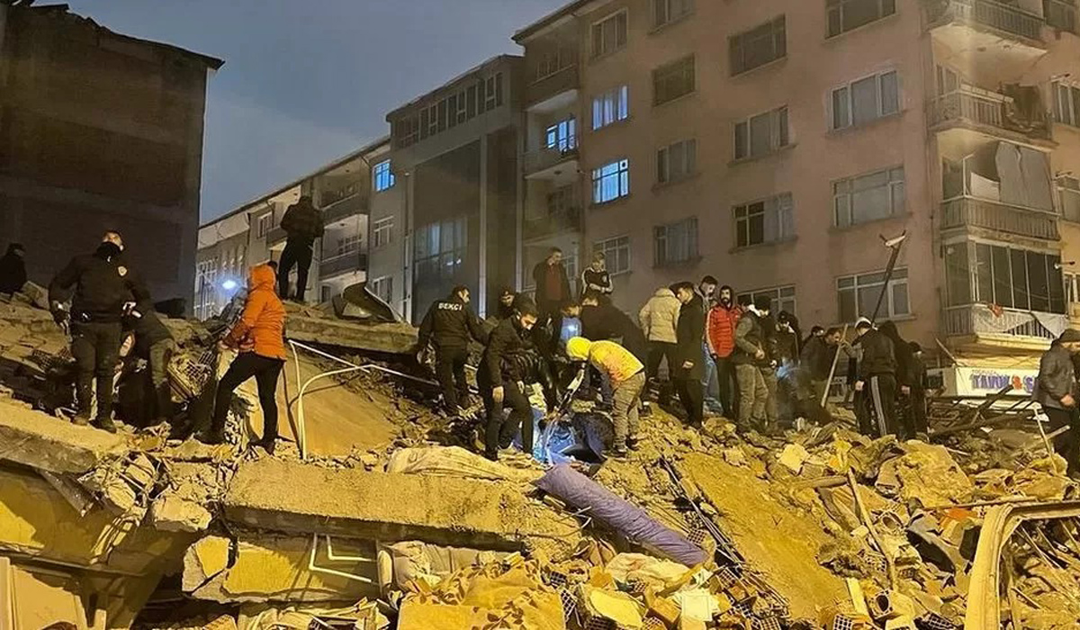 Magnitude 7.8 earthquake hits Turkey